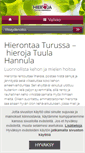 Mobile Screenshot of hierojatuula.net