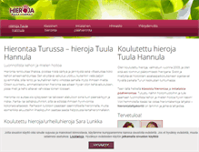 Tablet Screenshot of hierojatuula.net